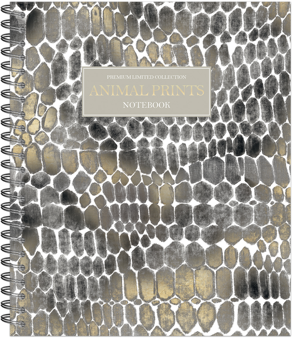 Тетрадь общая 48 листов на металлическом гребне "Animal Print"