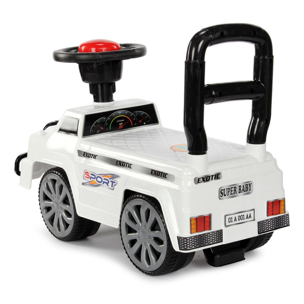 Толокар музыкальный №1 белый FTP-028-Б