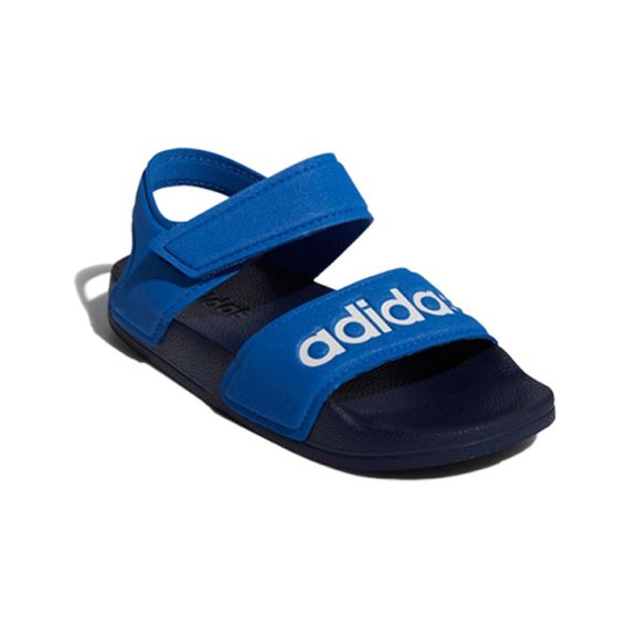 Adidas Neo Adilette K 'Blue White Black'