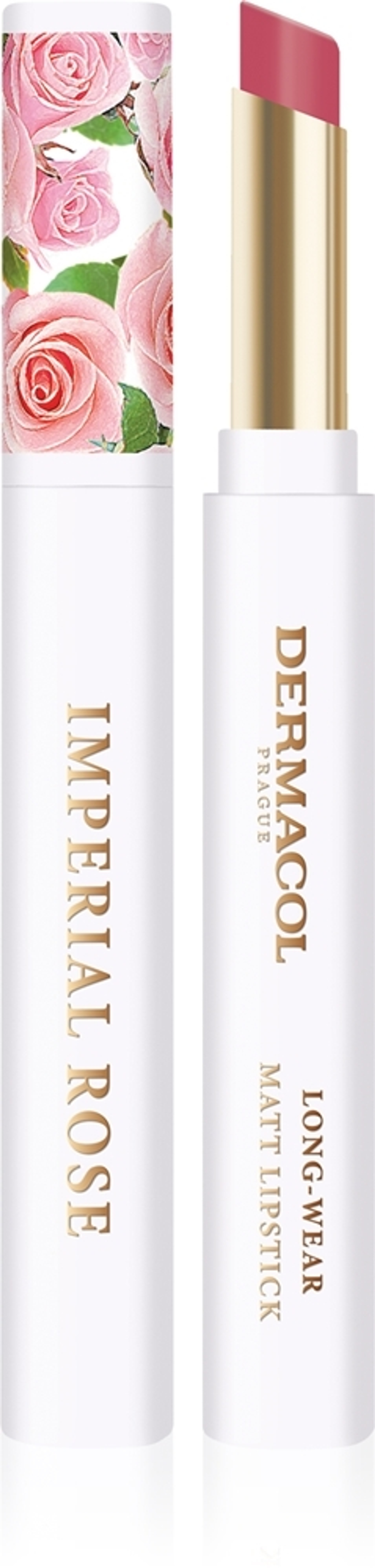 Dermacol Imperial Rose - Матовая помада с ароматом розы, 1,6 g