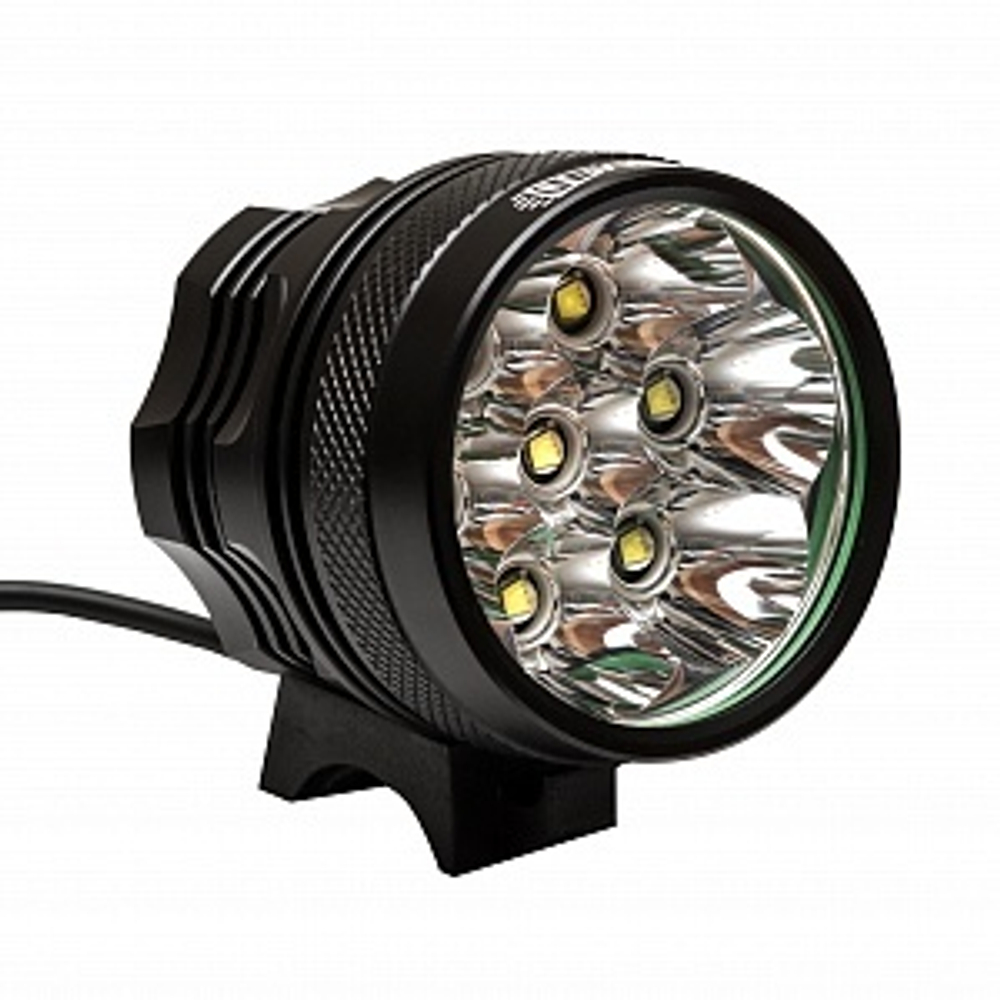 Фонарь передний Lumen 307, 8400 lumens, 4 Cree XM-T6, черный