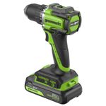 Дрель-шуруповерт акк. Greenworks DD560, 24V, б/щет, 30/60 Нм,13мм, Anti-kickback,1х2Ач,ЗУ,кор (3708407CUA)