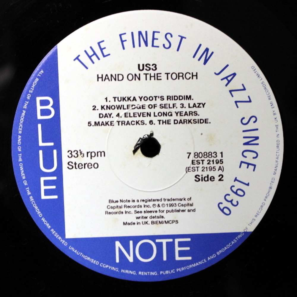 Us3 / Hand On The Torch (LP)