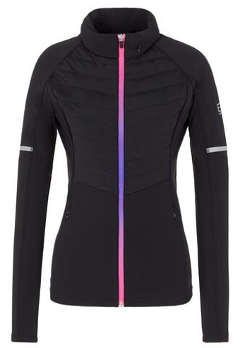 Женская теннисная куртка EA7 Woman Woven Bomber Jacket - черный