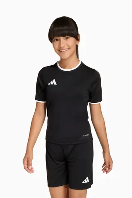 Футболка adidas Entrada 26 Junior - черный