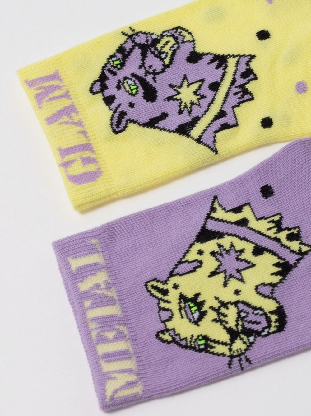 CONTE HAPPY Хлопковые носки с рисунками "glam metal"