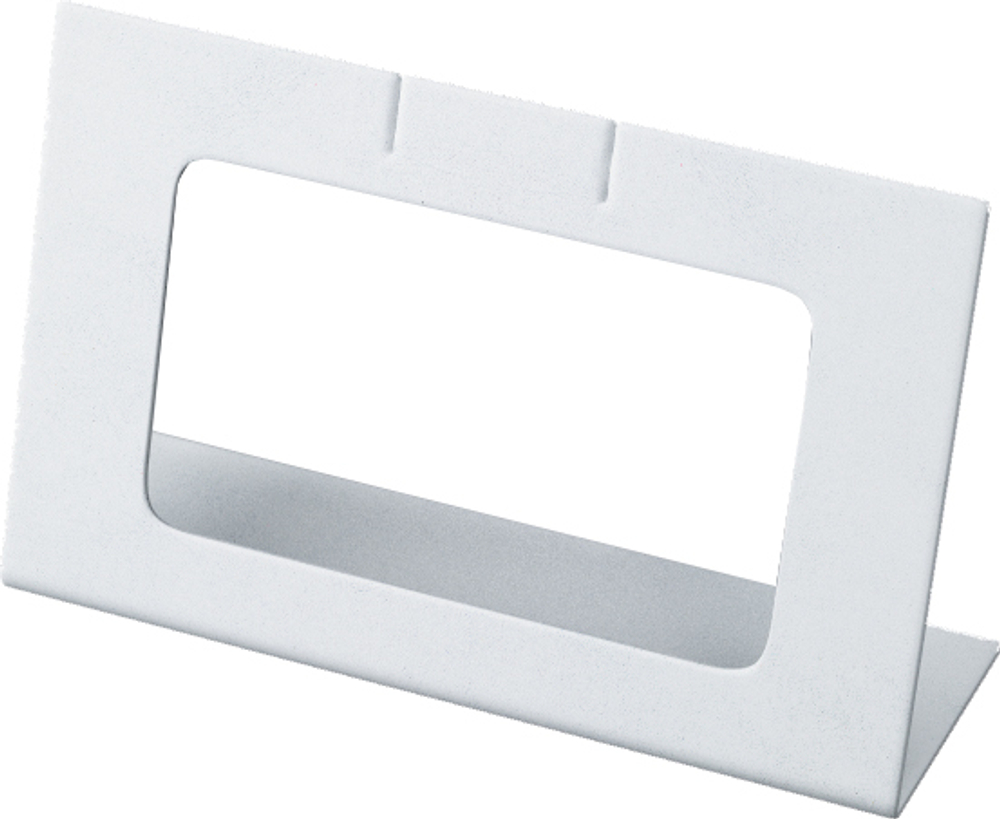 Подставка для серег-конго/2 прорези/окошко/ф.№6 (резинка)