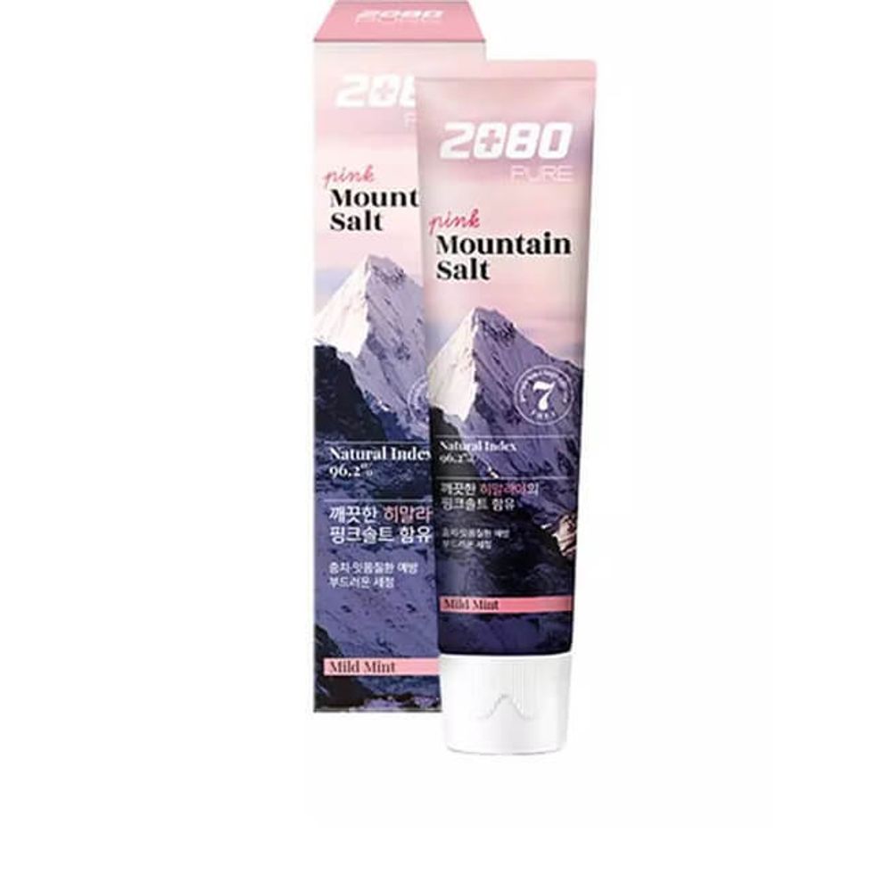 Соль 120. Зубная паста Dental Clinic 2080 Pink Mountain Salt mild Mint. Зубная паста 2080 Pure Pink Mountain Salt Pink Mint Toothpaste. Aekyung 2080 Pink Mountain Salt Toothpaste (розовая). Dental Clinic 2080 розовая гималайская соль.