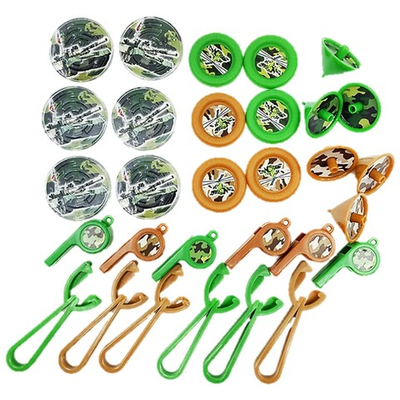 Игрушки для подарка в военном стиле, 24 шт