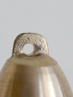 Колокольчик латунный 32 * 32 мм (маленькие, набор 3 штуки)