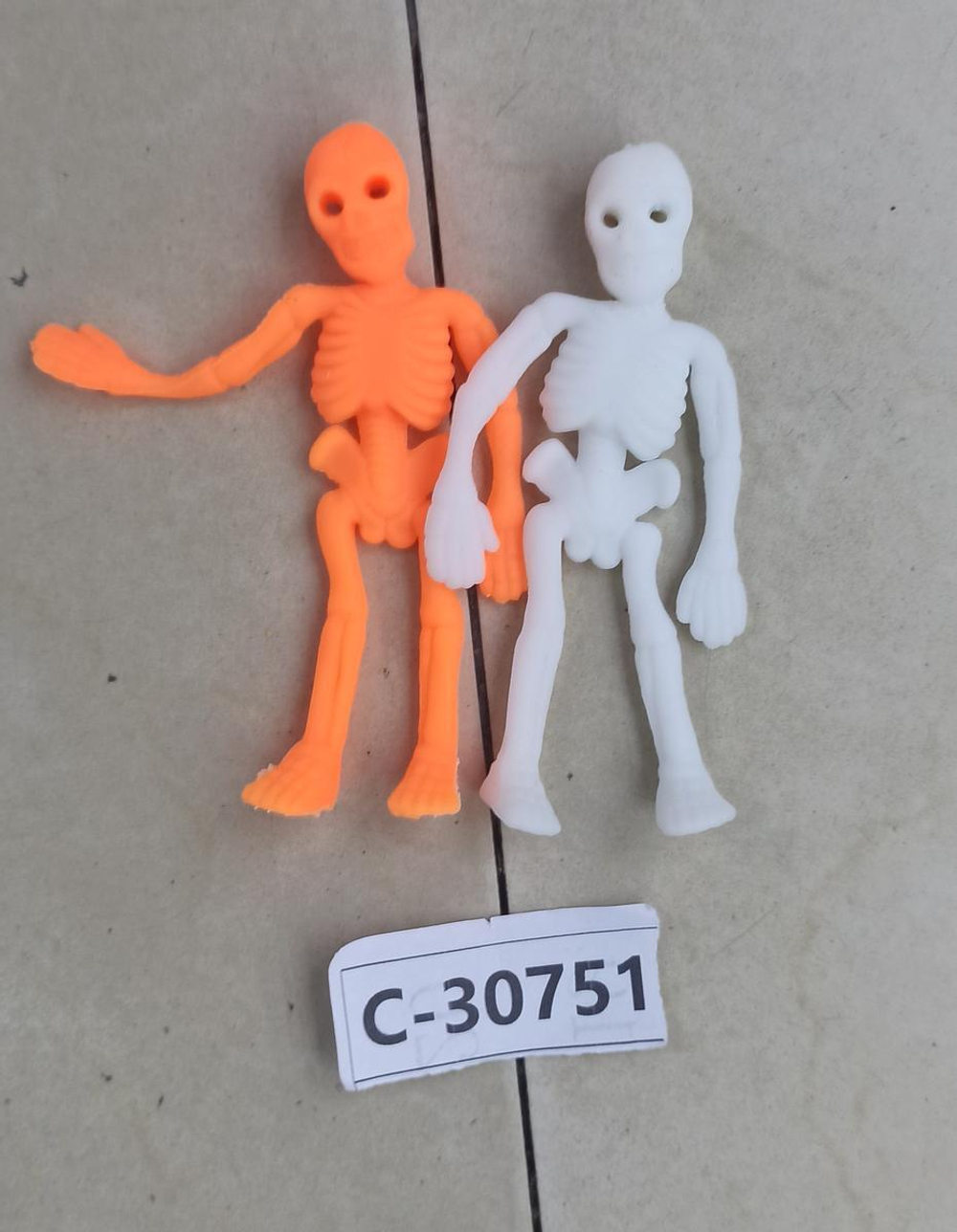 Тянучка скелет 12 см, с-30751