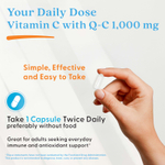 Doctor's Best, Витамин С с Q-C, 1000 мг, 120 вегетарианских капсул