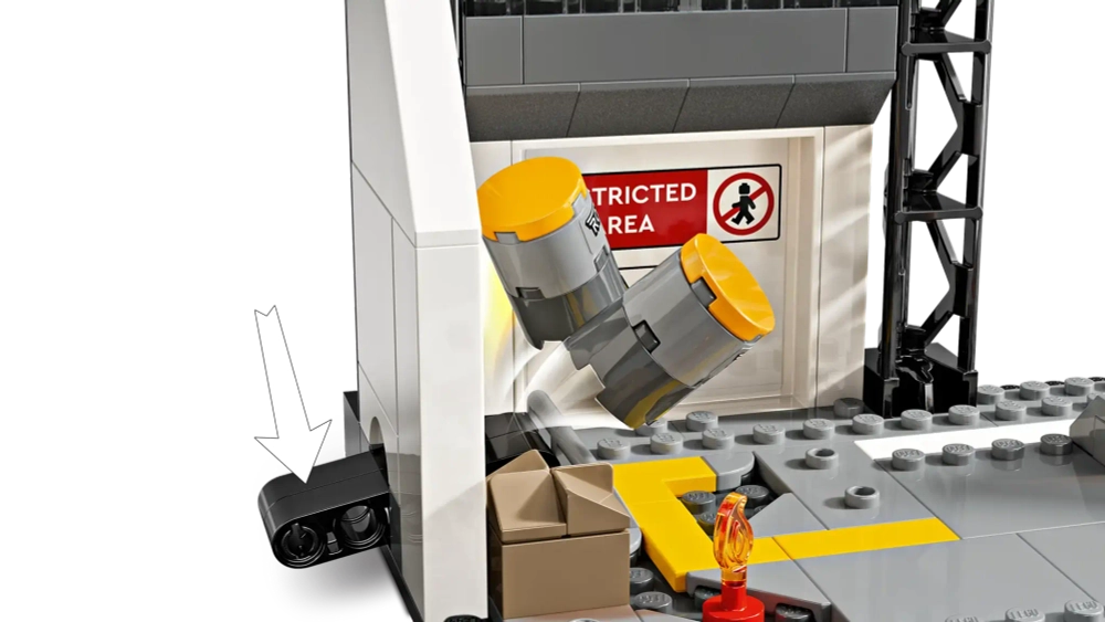 Конструктор LEGO Marvel 76314 Капитан Америка: боевик Гражданской войны