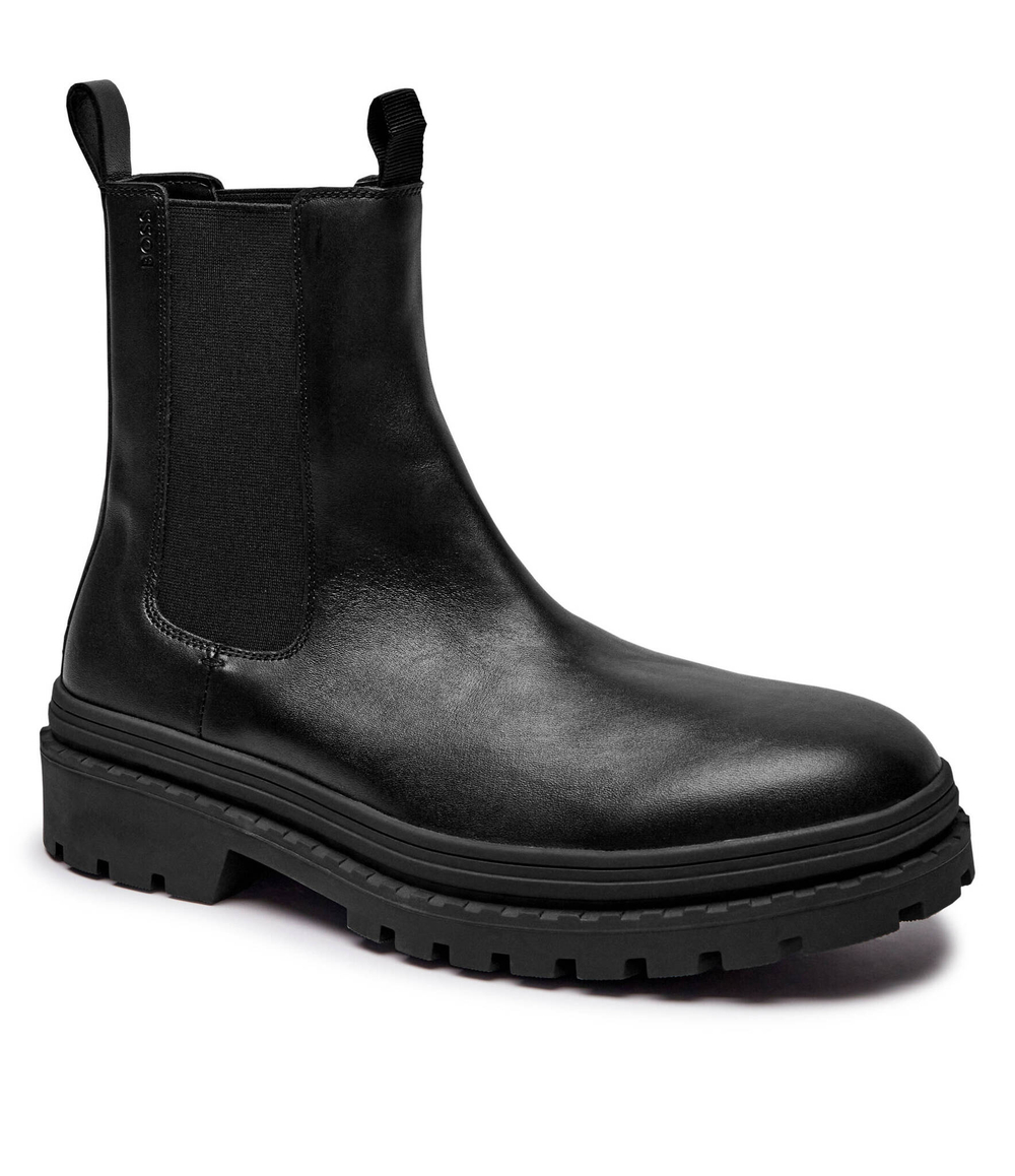 Кожаные челси Nebular_Cheb_lt BOSS BLACK - черный(50529189)