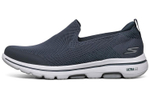 Skechers Go Walk 5 low-cut lazy shoes men's navy blue