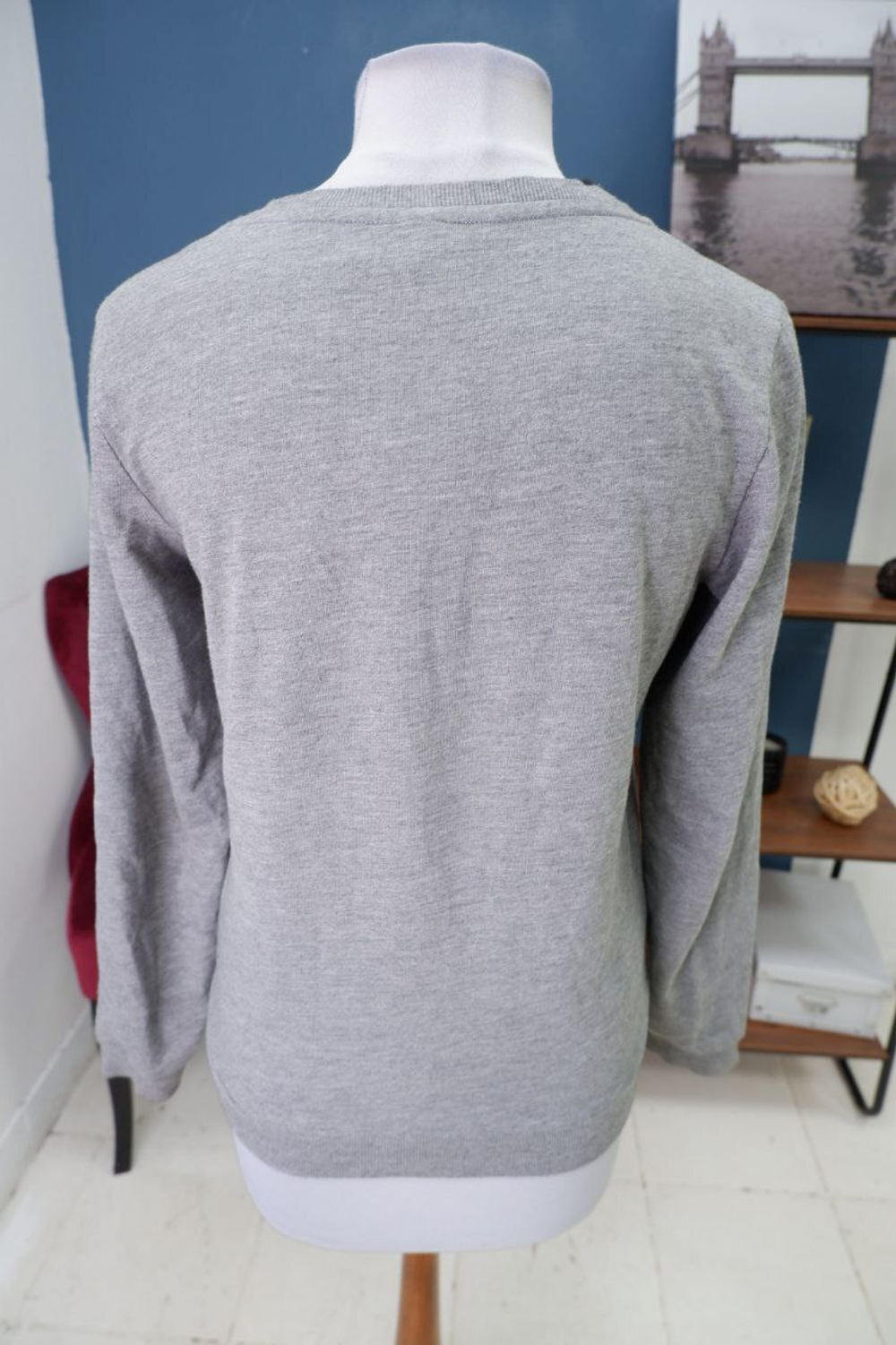 Свитшот Zolla лаконичный 42 размер