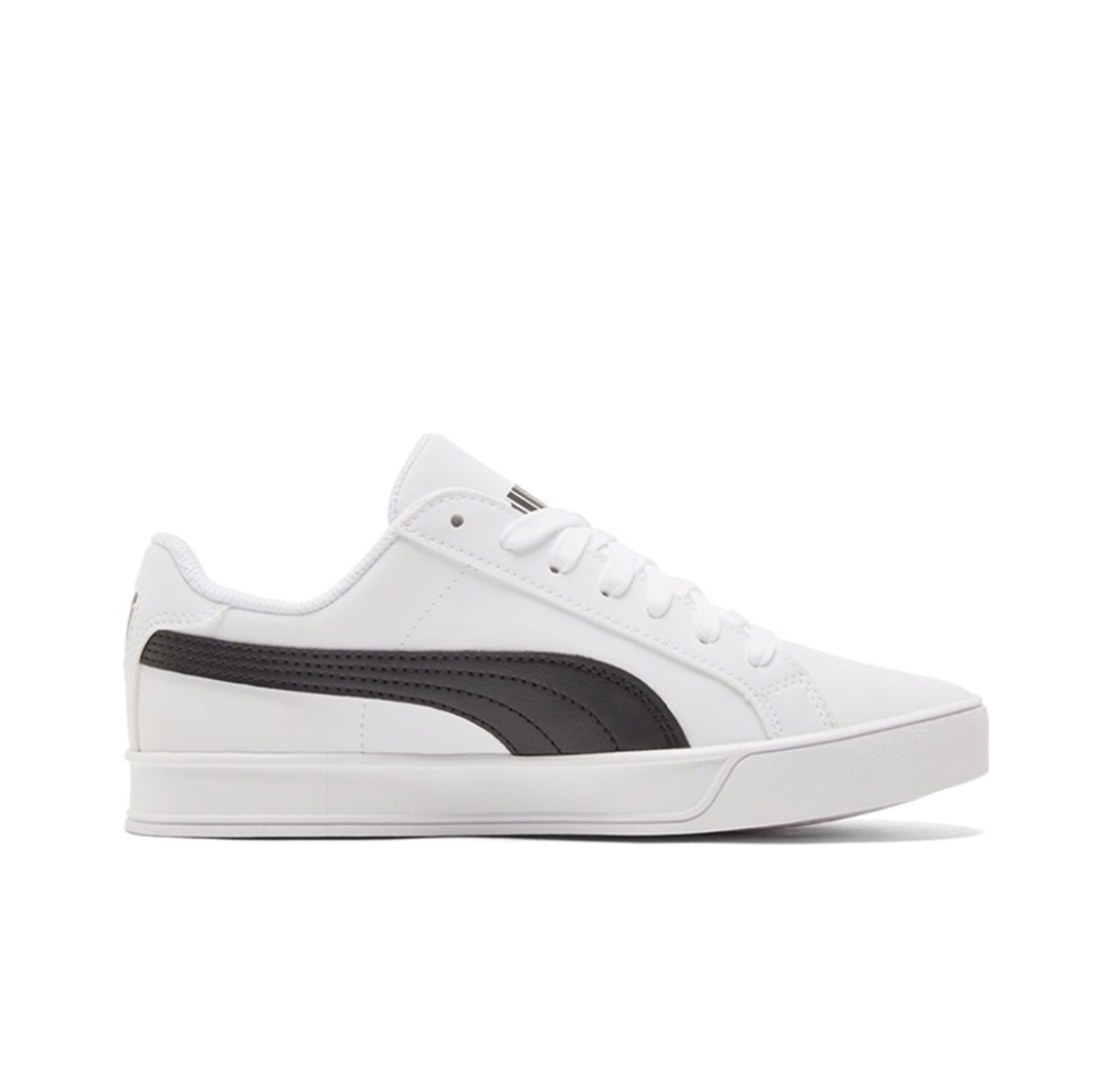 Puma Smash Vulc Classic White Black 359622 05 5