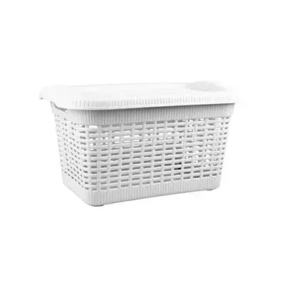 КОРЗИНА УНИВЕРСАЛЬНАЯ 20Л, 450Х300Х250 ММ (белый)