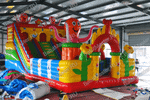 Коммерческий надувной батут "Осьминожье царство 2"
