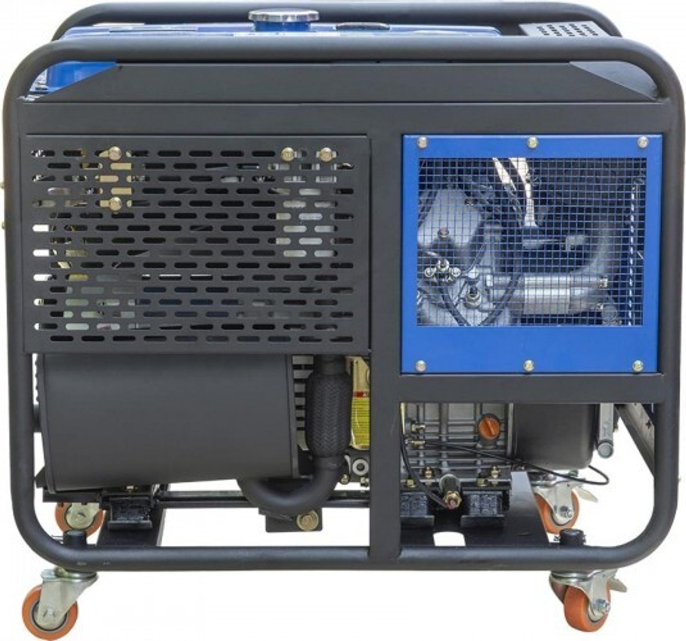 Электростанция дизельная с воздушным охлаждением ТСС SDG12000 EH3A открытая 100058