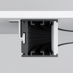 35x35 Ø1500мм внутренний 1/4 круга Maytoni ALM-3535R-B-IN-90°-1.5M