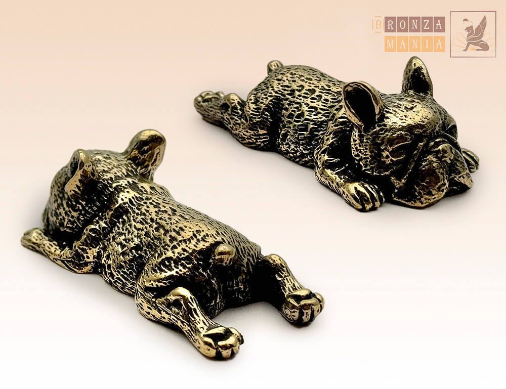 фигурка Собака Бульдожка - Я устал