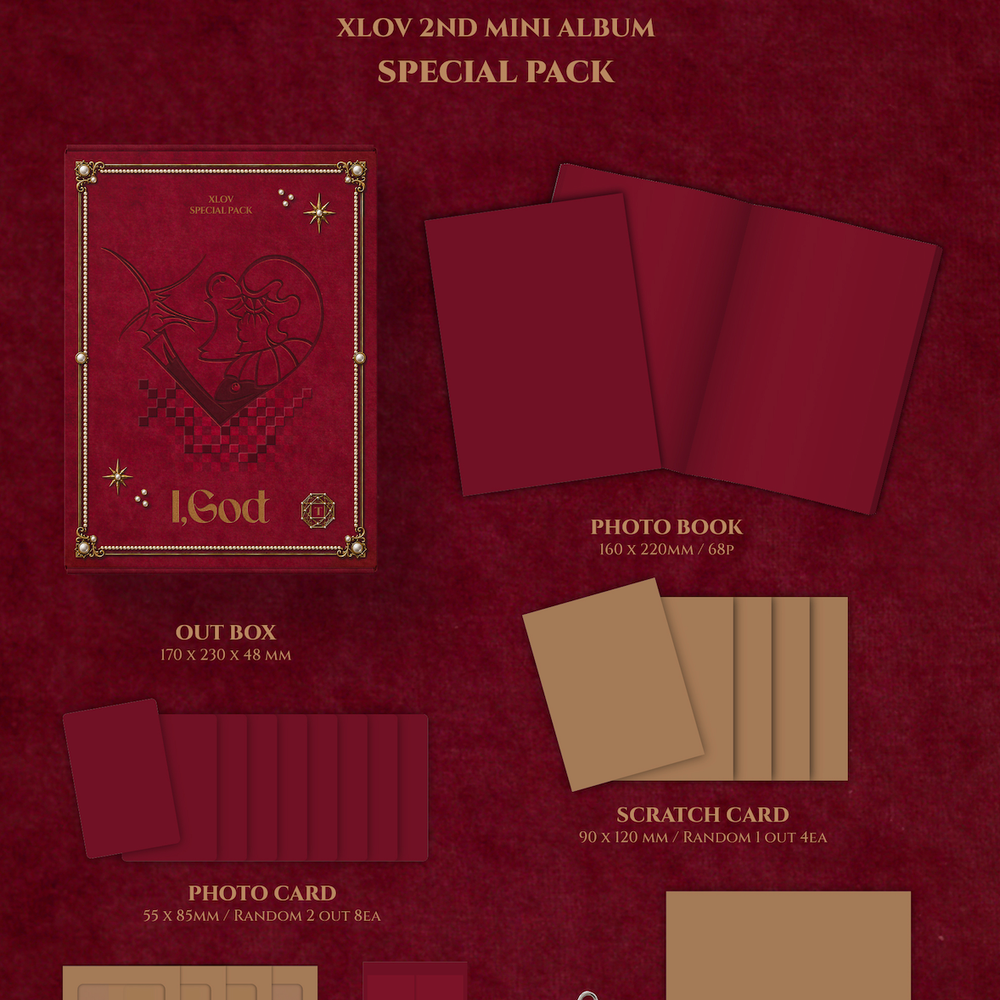 Альбом XLOV - 2nd Mini Album [I,God] (SPECIAL PACK) (MD)