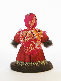 Кукла коллекционная Горожанка в зимней одежде