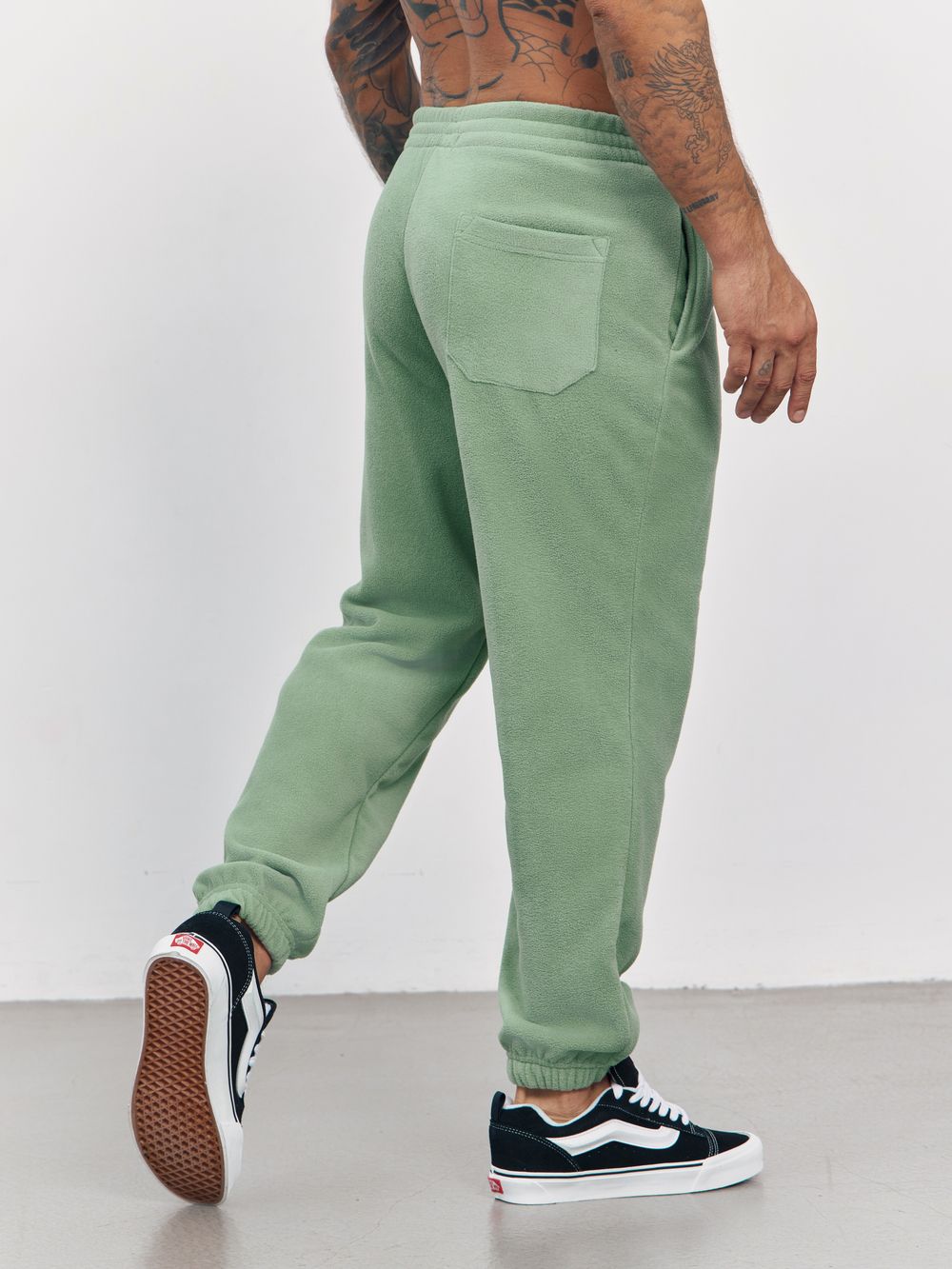 Брюки флисовые(зеленый)