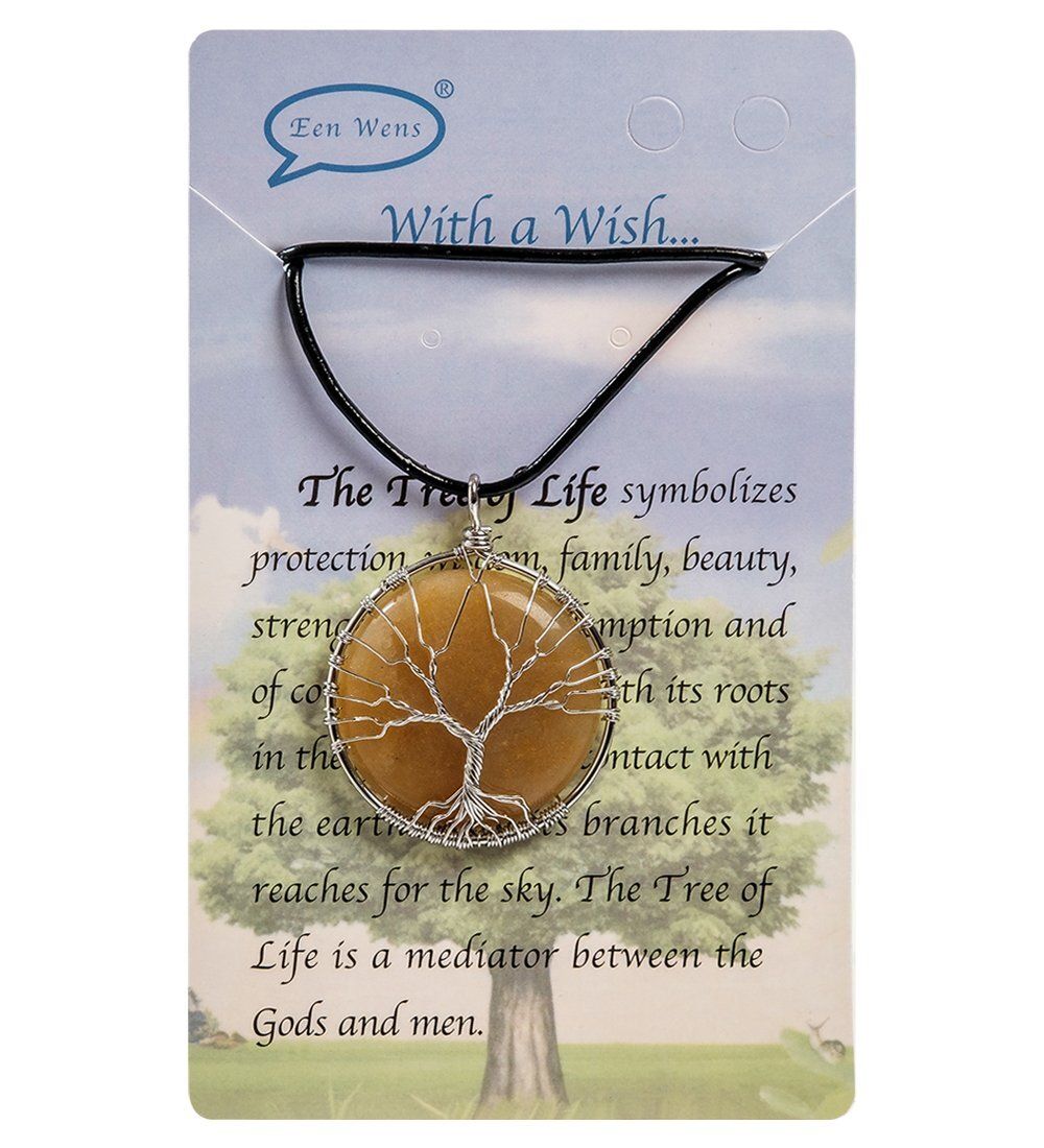 NP-01/8 Кулон с камнем «Медовый нефрит»