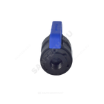 Кран шаровой компрессионный ПЭ Ду 26 1"x1" НР/ВР Ру16 VALFEX 1210012100100