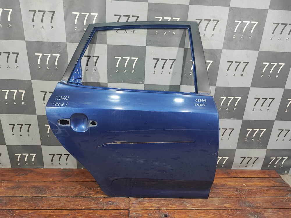 Дверь задняя правая Kia Ceed 1 (ED) 06-12 Б/У Оригинал 770041H000