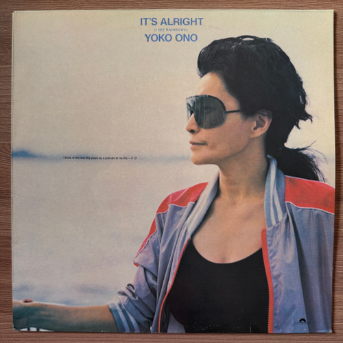 Yoko Ono ‎– It's Alright (Англия 1982г.)