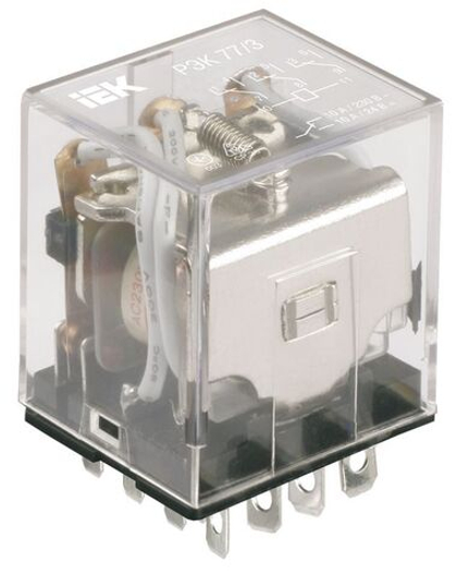 Реле промежуточное РЭК77/3(LY3) 10А 220В АC IEK