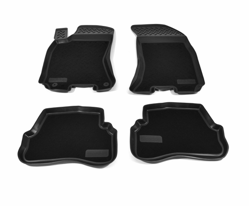 Ковры в салон Norplast/Unidec для Volkswagen Passat в кузове B5 (1996-2005), Черный, арт.NPL-Po-95-25-CM