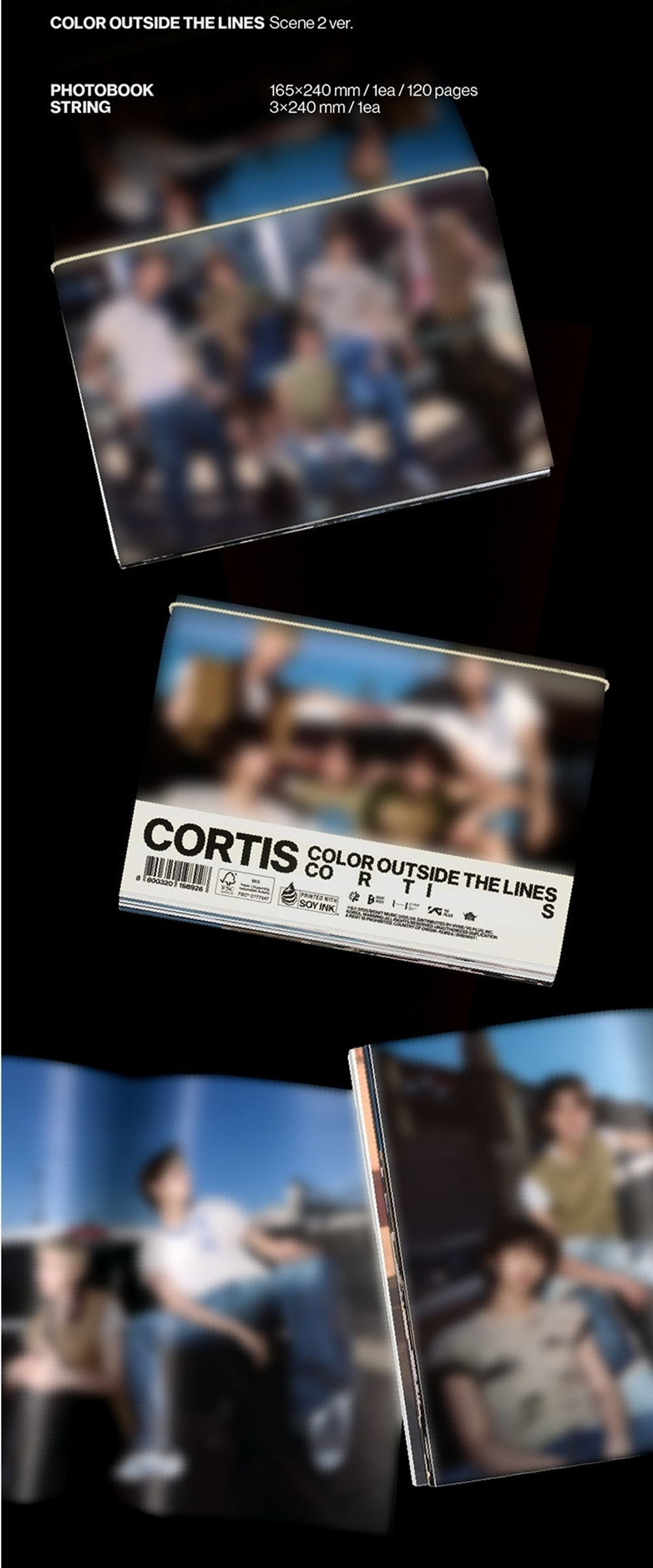 Альбом CORTIS - The 1st EP COLOR OUTSIDE THE LINES (Weverse shop)