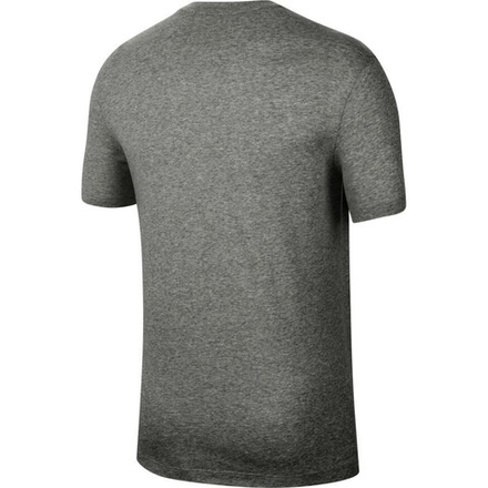 Мужская теннисная футболка Nike Dri-Fit Tee M - dk grey heather