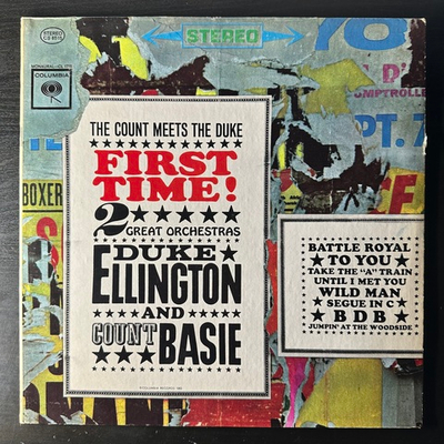 Duke Ellington And Count Basie ‎– First Time! The Count Meets The Duke (США 1970г.)