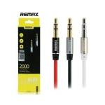 AUX cable 2m RL-L200 Black Remax, купить, кабель AUX, черный