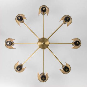 Люстра потолочная 70139/8 латунь Grino Eurosvet