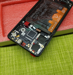 Huawei P30 (ELE-L29) / Дисплей (в сборе с тачскрином и аккумулятором) (в рамке) (ORIG-SP)