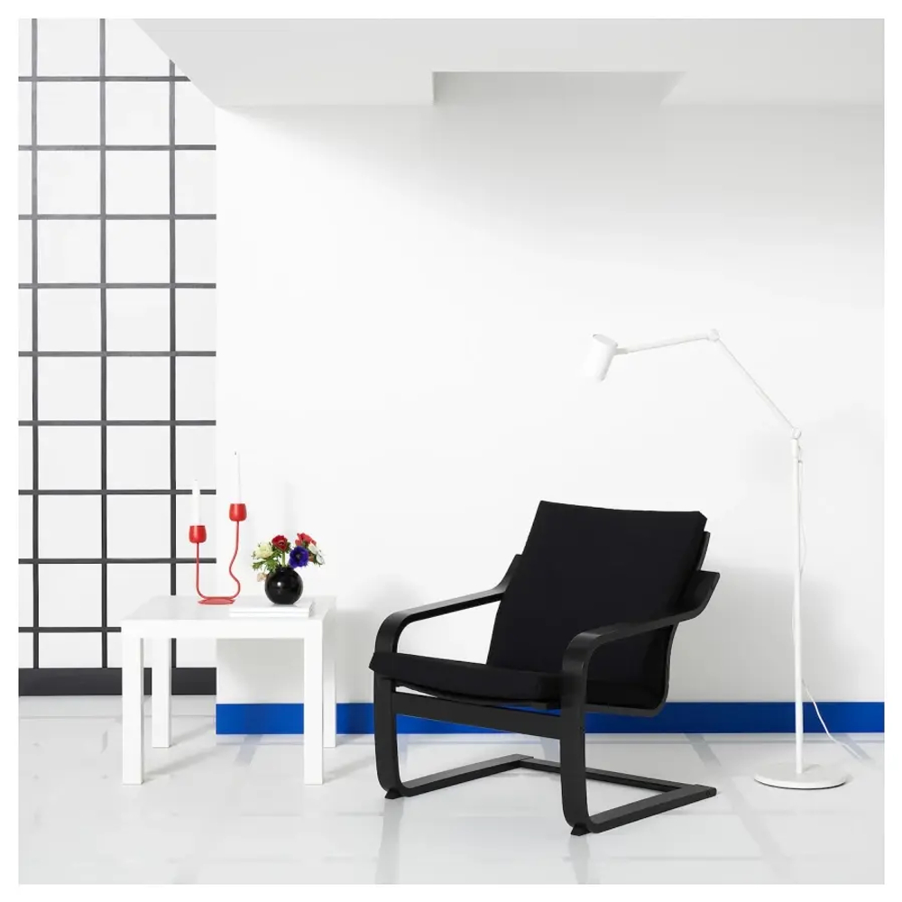 POÄNG Кресло с низкой спинкой ИКЕА