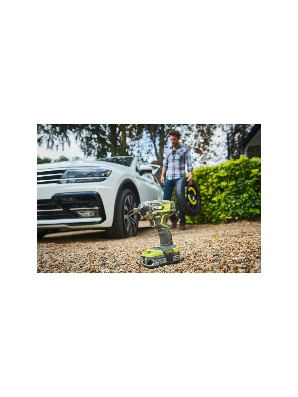 Бесщеточный аккумуляторный ударный гайковерт Ryobi ONE+ R18iW7-0 5133004220