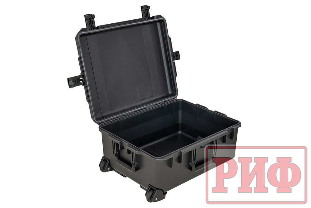 Кейс защитный ударопрочный РИФ 625x500x297 мм на колесах с телескопической ручкой IP67