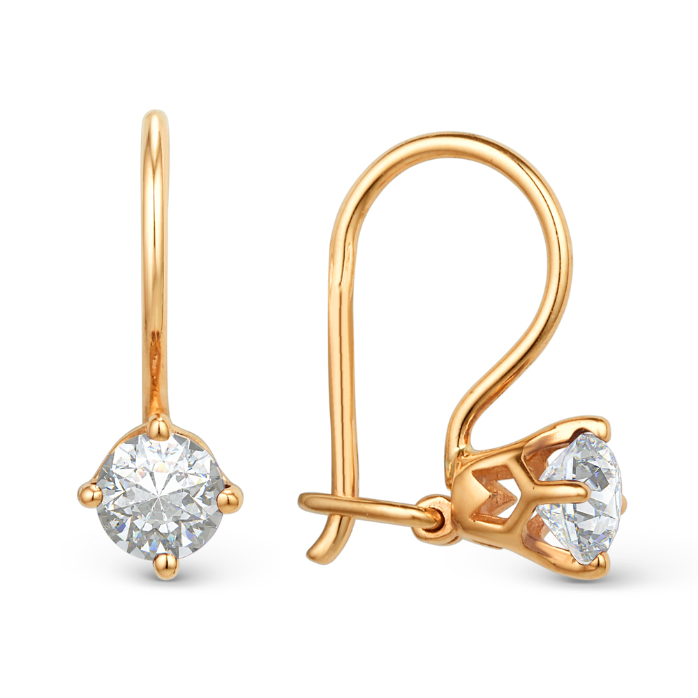 Серьги из золота 585 пробы
