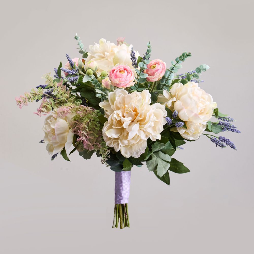 ЦВЕТОЧНАЯ КОМПОЗИЦИЯ "ЛИВАДИЯ" ШИРИНА 42 см*ВЫСОТА 47 см- БЕЗ УПАКОВКИ