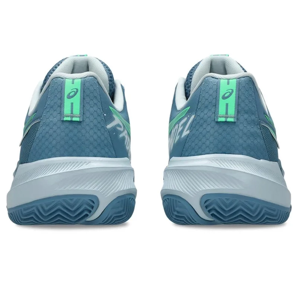 Мужские кросовки для Padel Asics Gel-Challenger 15 Padel - saba blue/vital green
