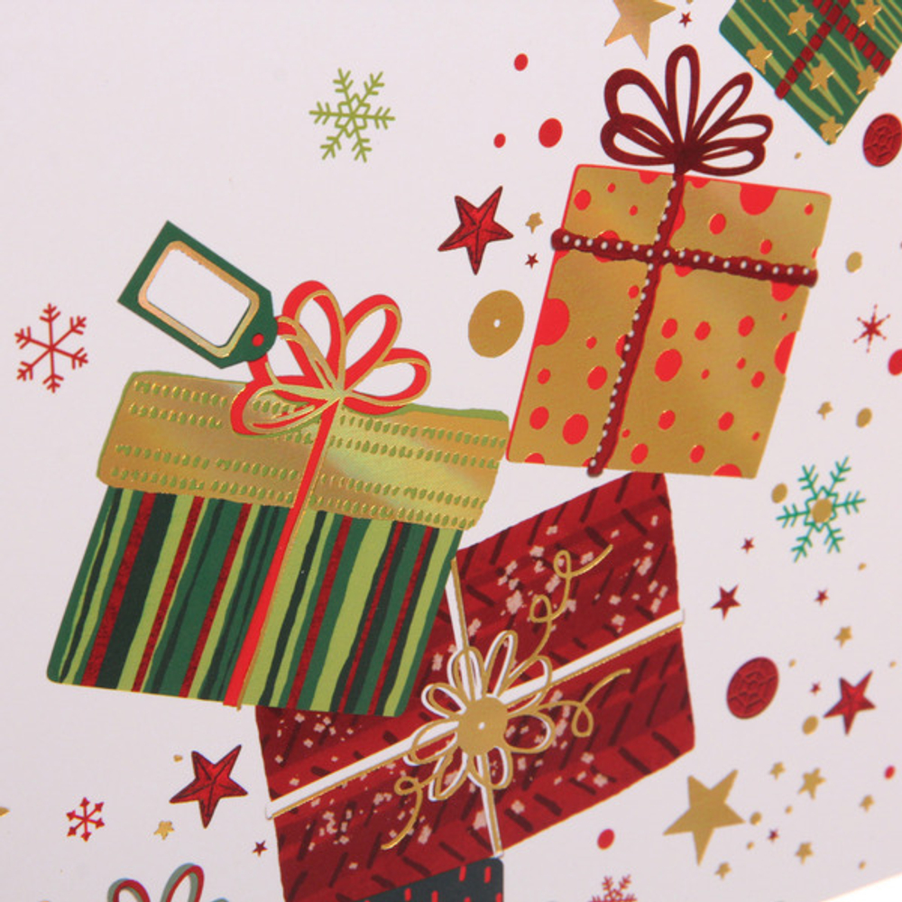 Пакет подарочный «Волшебный год» 18*23*8 см, микс