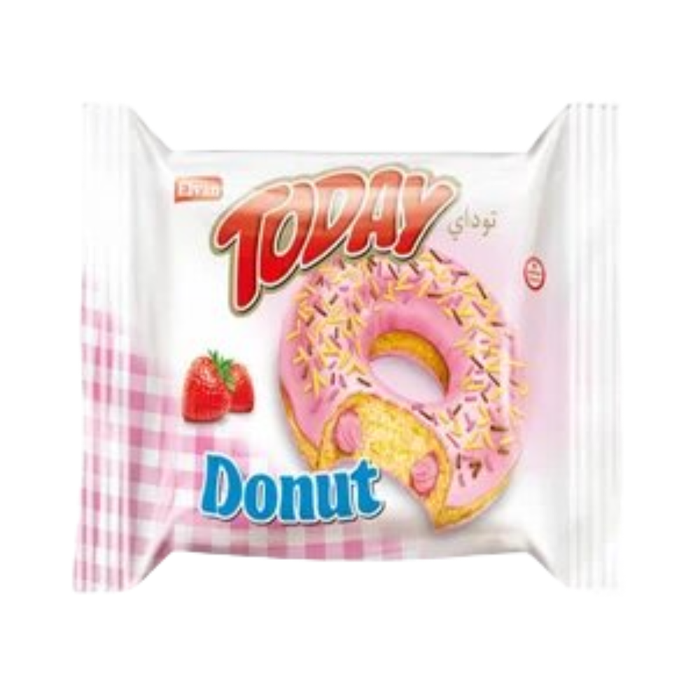 Кекс Донат-Клубника 35г