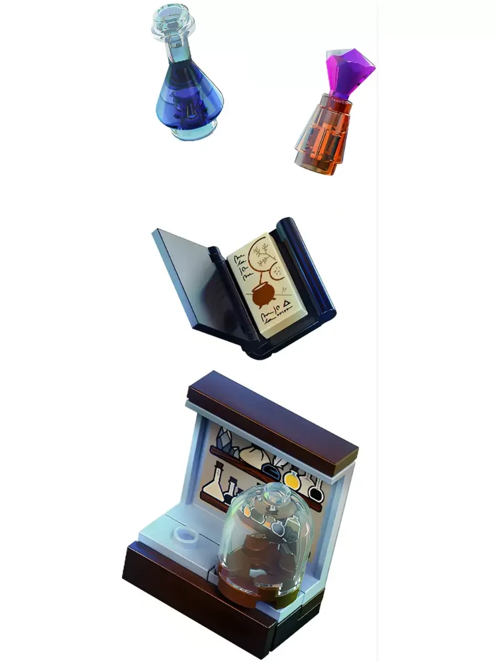 Конструктор Гарри Поттер Книга "Урок зелья"